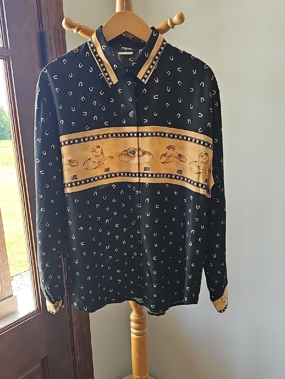 Vintage Ladies Roper Button Down